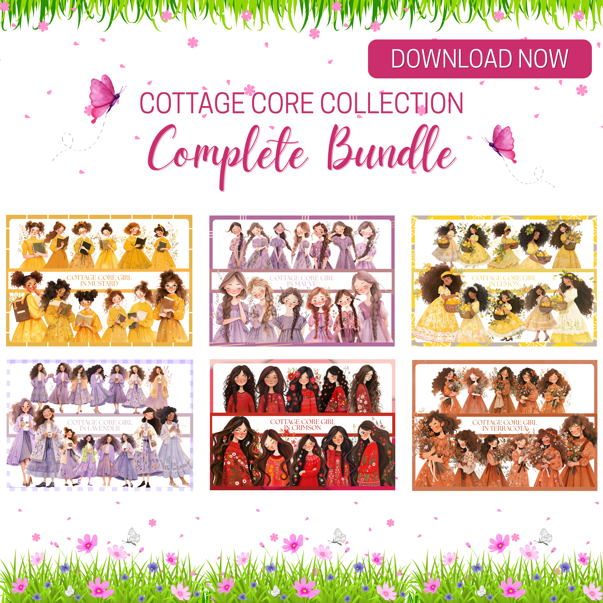 Timeless Cottage Core Bundle Overload | 1,000 High Quality Raw Art Pieces to Use or Resell - Image 3